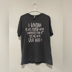 Gray Graphic T-Shirt Size Large
